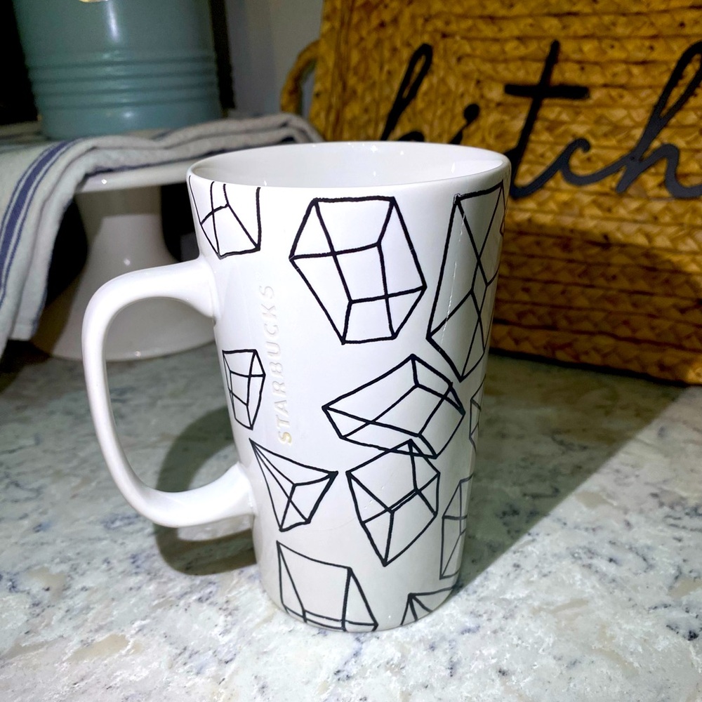 Abstract Starbucks cup
